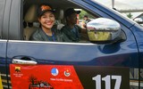 Gay cấn màn trình diễn lái ô tô địa hình tỉnh Tuyên Quang