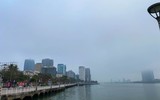 Phố phường Đà Nẵng ‘chìm’ trong sương mù