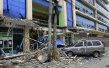 Hình ảnh trận động đất dữ dội ở Philippines 