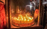 Chùm ảnh Giáng sinh thầm lặng ở Bethlehem nguyện ước hòa bình cho Gaza 