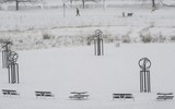 Chùm ảnh nước Mỹ tê cóng trong băng tuyết, loạt chuyến bay và lớp học bị hủy