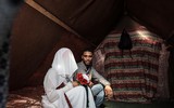 Chùm ảnh đám cưới giữa chiến sự ở Gaza