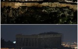 Chùm ảnh Giờ Trái đất: Các địa danh trên thế giới trước và sau khi tắt đèn 