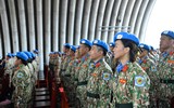 184 chiến sĩ mũ nồi xanh Việt Nam lên đường thực hiện nhiệm vụ