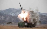 Quân đội Triều Tiên nhận quà tặng pháo phản lực tầm xa