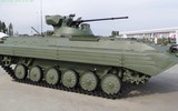 Hàng loạt xe chiến đấu bộ binh BMP-1AM Basurmanin hiện đại hóa ra trận