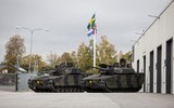 Bản CV90 mạnh nhất trong gói viện trợ 680 triệu USD từ Thụy Điển