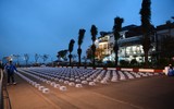 Hơn 2.000 drone tái hiện danh lam thắng cảnh trên bầu trời Hà Nội