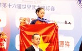 Ngoại hình đáng yêu của nữ VĐV Việt Nam giành 2 HCV Wushu thế giới