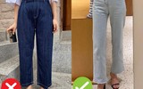 10 sai lầm khi mặc quần jeans biến chị em thành thảm họa thời trang