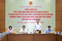 Phó Chủ tịch Thường trực Quốc hội Trần Thanh Mẫn phát biểu kết luận.