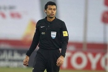 Trọng tài Taqi bắt tại World Cup 2023.
