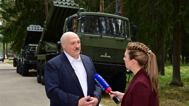 Tổng thống Lukashenko nói về việc sử dụng vũ khí hạt nhân