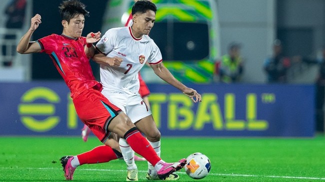 AFC khen cổ động viên U23 Indonesia 