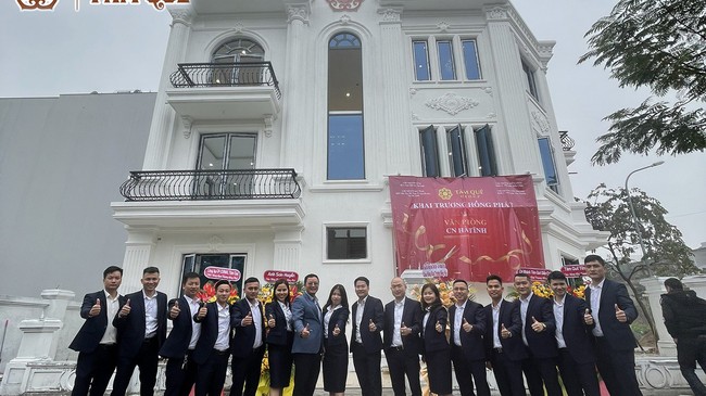 Chi nhánh Sàn bất động sản Tâm Quê khai trương văn phòng mới tại Hà Tĩnh.