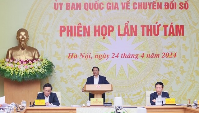 Thủ tướng chủ trì Phiên họp thứ 8 Ủy ban Quốc gia về Chuyển đổi Số