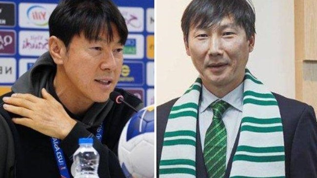 HLV Kim Sang Sik được dự báo sẽ sớm so tài Shin Tae Yong ở vòng bảng AFF Cup.