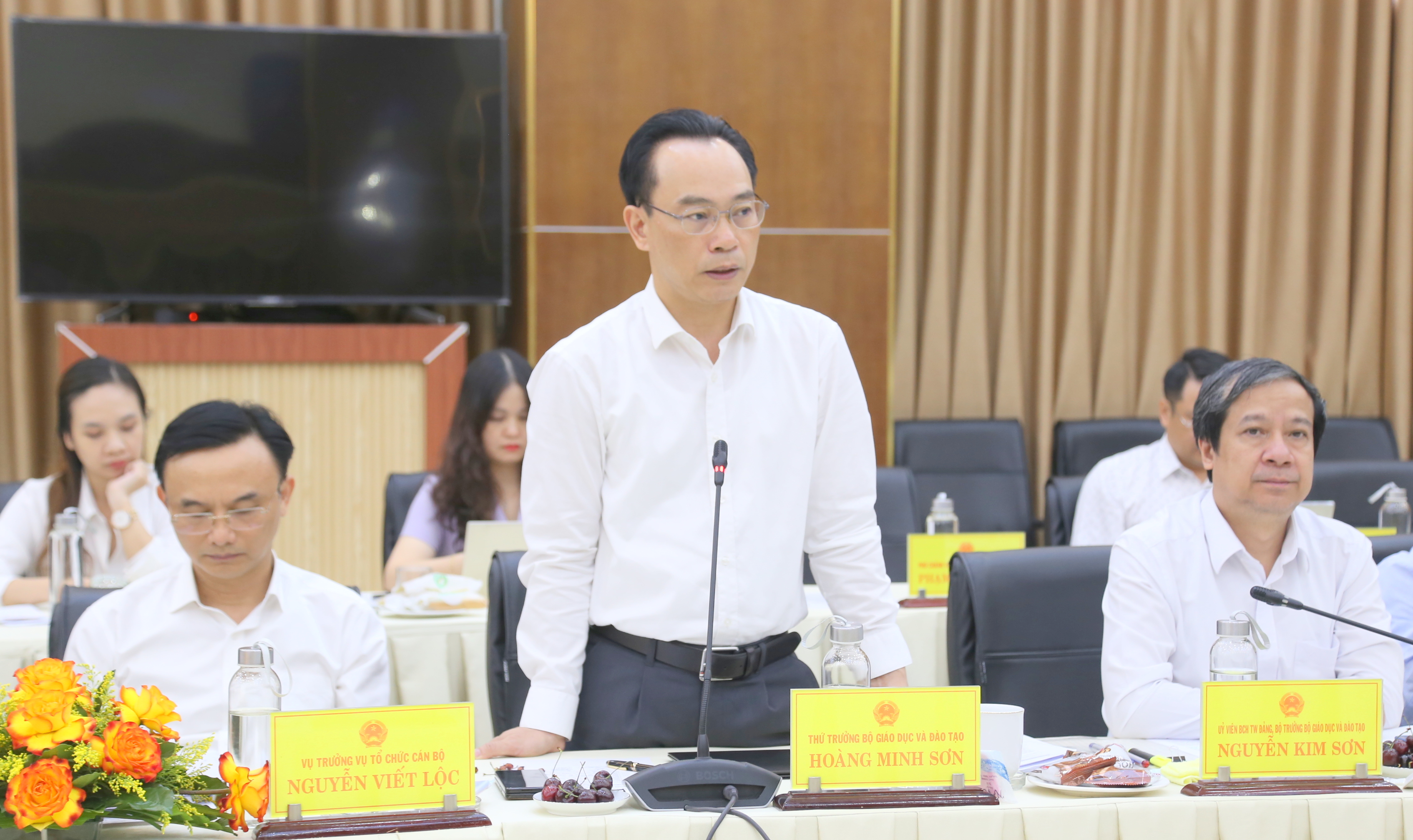 Bộ trưởng Nguyễn Kim Sơn gợi mở phát triển giáo dục Quảng Trị ảnh 3