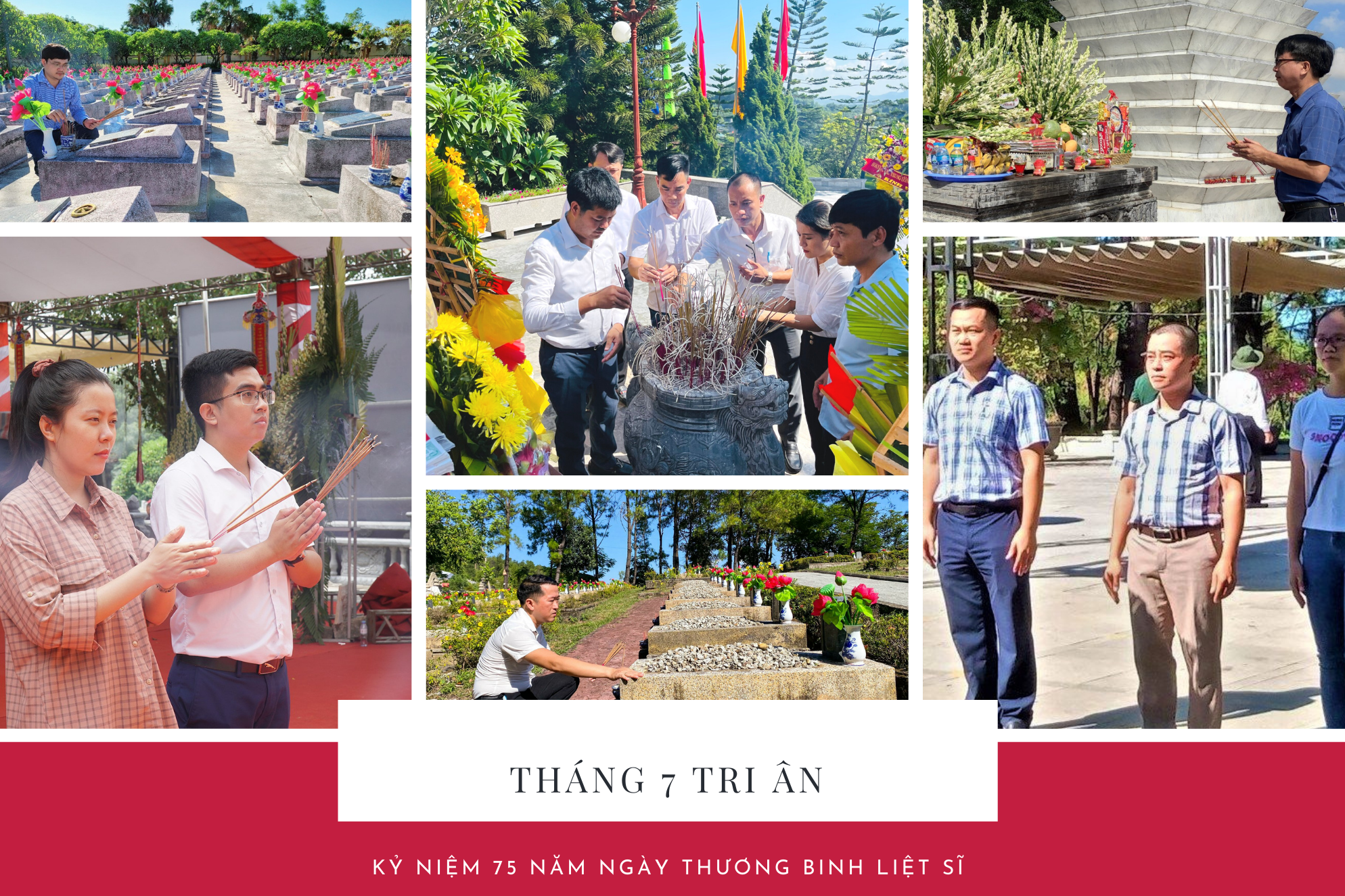 Báo GD&TĐ dâng hương tại nghĩa trang liệt sĩ ở các tỉnh miền Trung