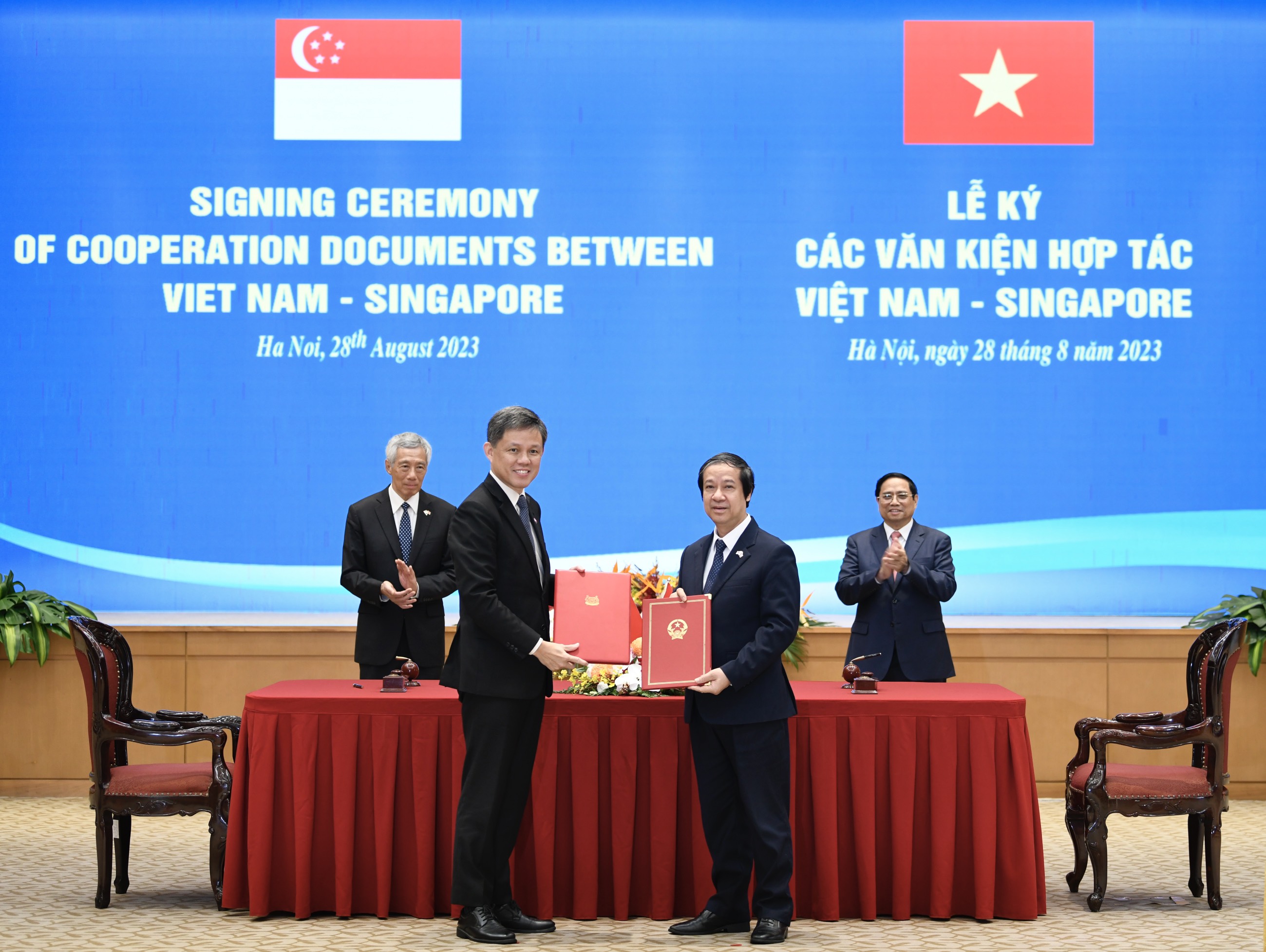 Việt Nam và Singapore ký kết bản ghi nhớ về hợp tác giáo dục ảnh 1