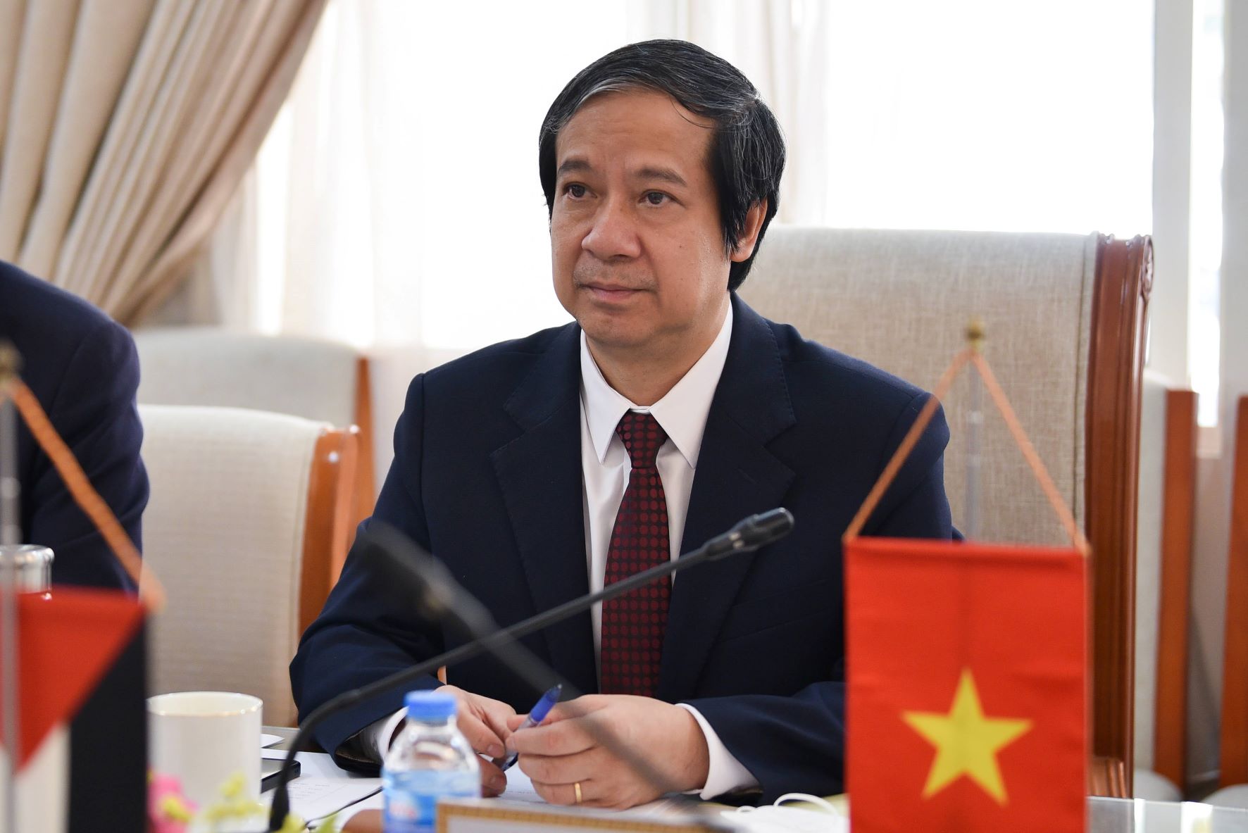 Bộ trưởng Nguyễn Kim Sơn tiếp Đại sứ Palestine tại Việt Nam  ảnh 3