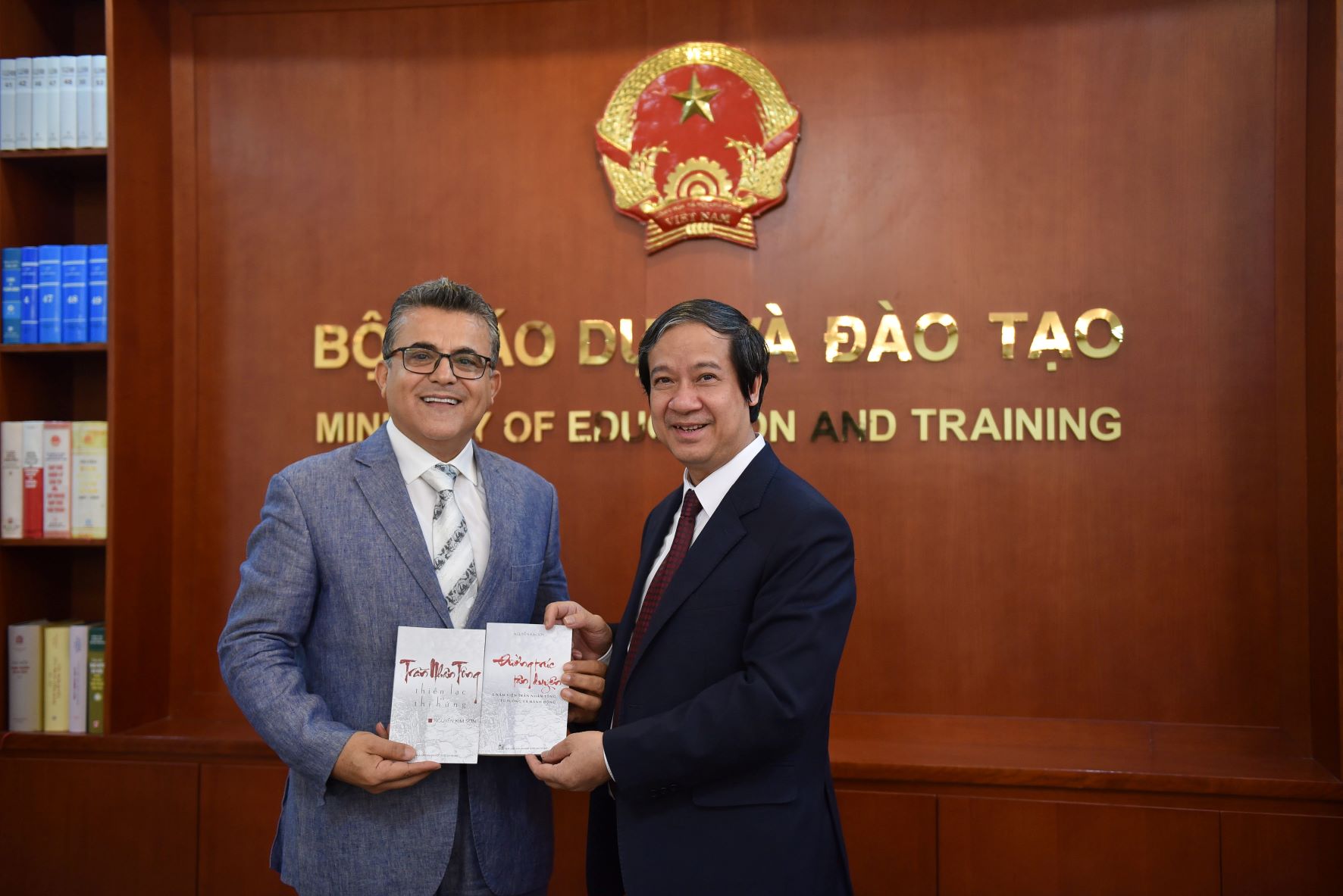 Bộ trưởng Nguyễn Kim Sơn tiếp Đại sứ Palestine tại Việt Nam  ảnh 6