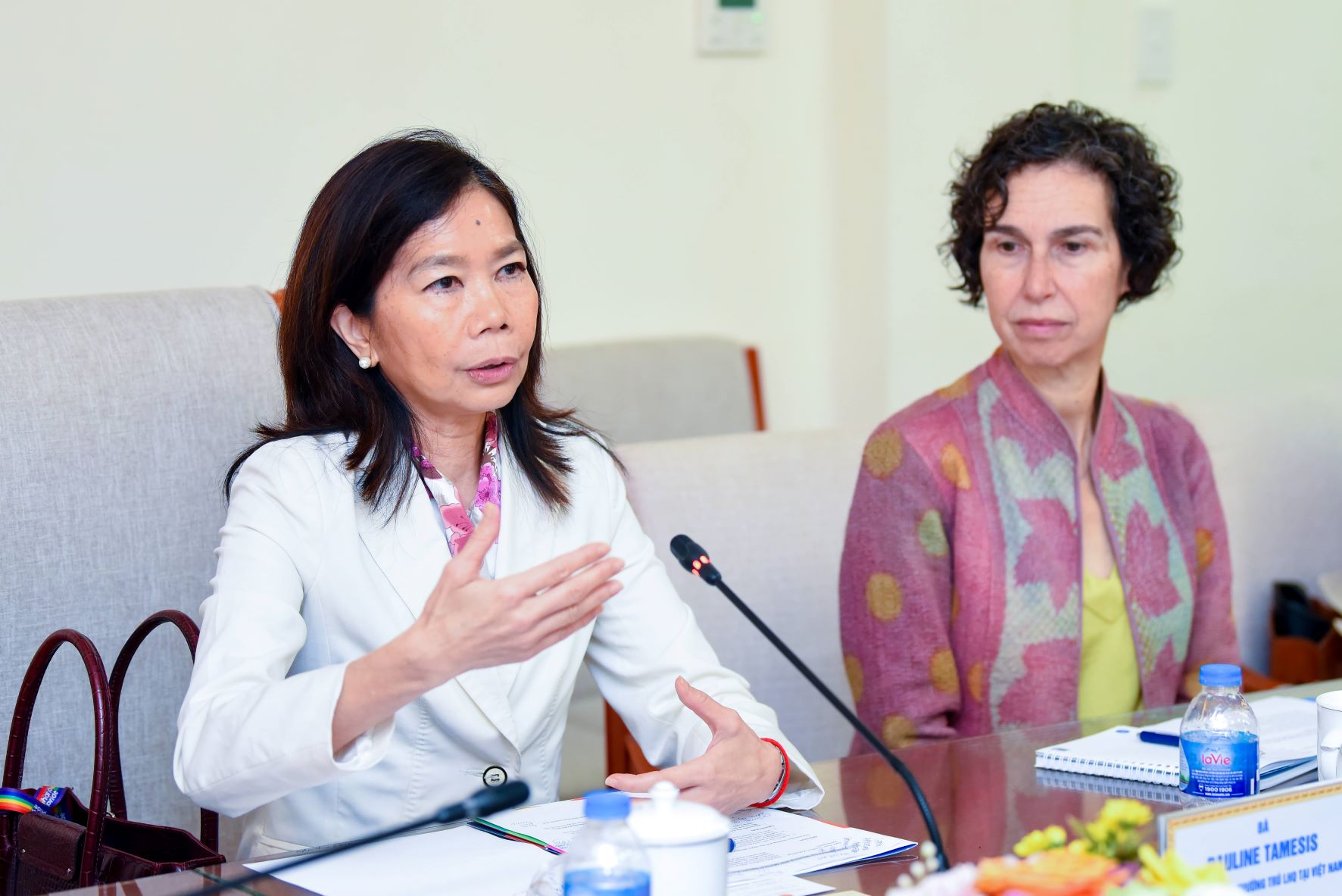 Bộ trưởng Nguyễn Kim Sơn tiếp Điều phối viên Thường trú LHQ tại Việt Nam ảnh 2