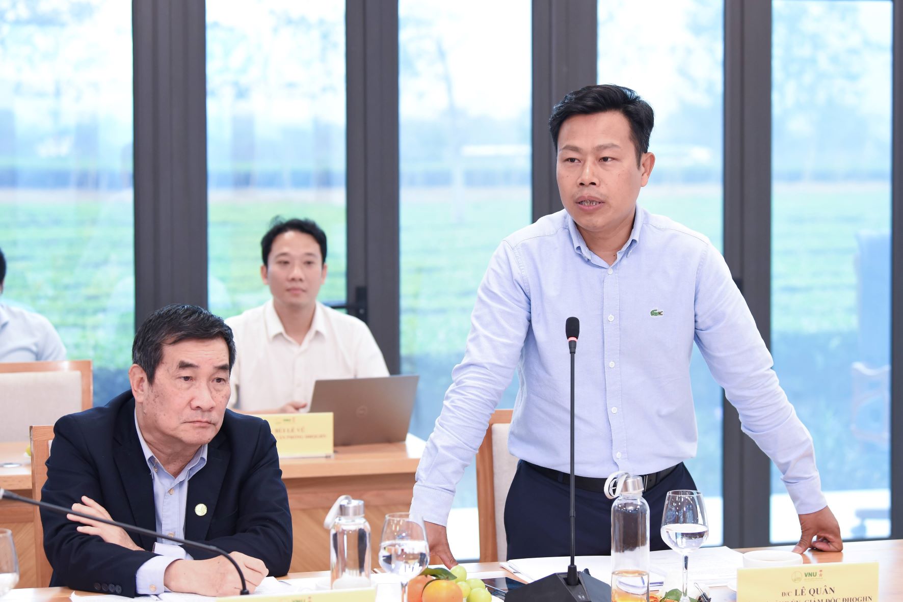 Bộ trưởng Nguyễn Kim Sơn làm việc với 2 Đại học Quốc gia ảnh 3