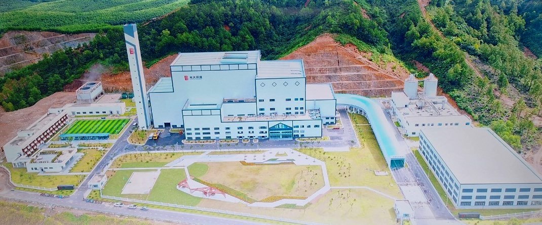 Nhà máy điện rác hiện đại nhất tỉnh Thừa Thiên Huế vừa đưa vào hoạt động. (Ảnh: Đại Dương)