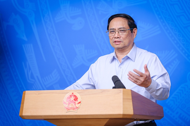 Thủ tướng Phạm Minh Chính. Ảnh: Cổng Thông tin điện tử Chính phủ.