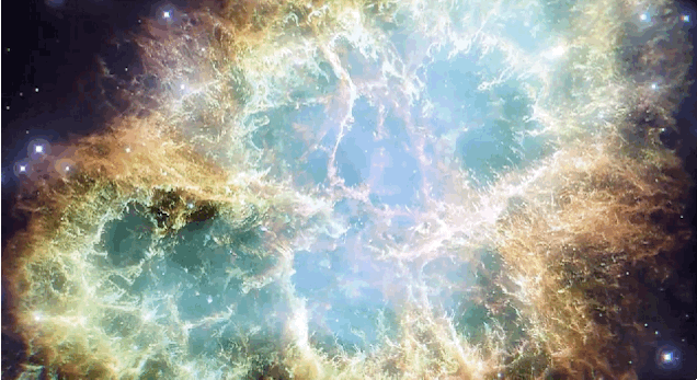 Những hình ảnh được ghi lại từ "thấu kính khổng lồ" Hubble.