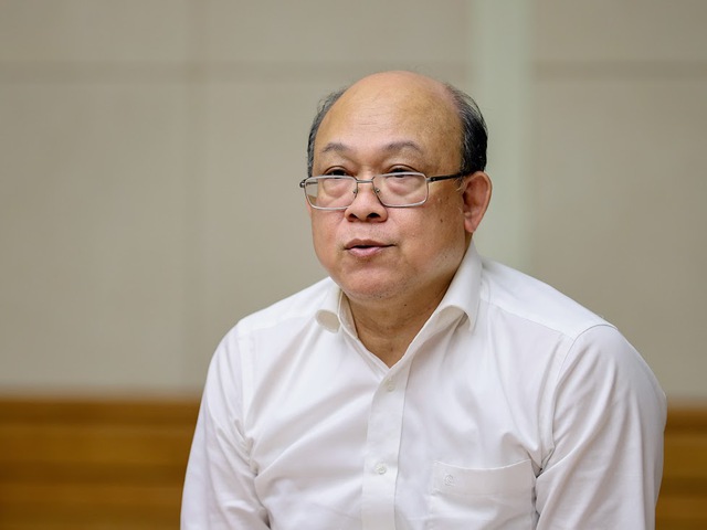Giám đốc ĐH Bách khoa Hà Nội Huỳnh Quyết Thắng. Ảnh: VGP/Nhật Bắc.