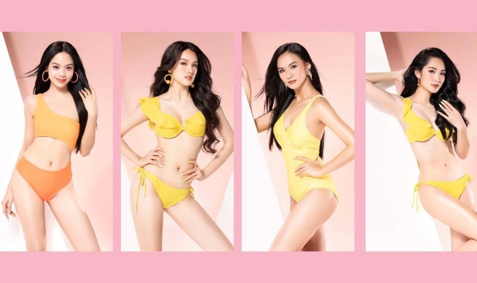 Top 35 Hoa hậu Việt Nam khoe hình thể nóng bỏng trong bộ ảnh bikini