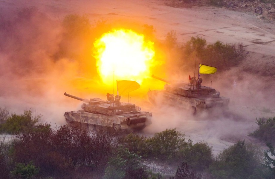 Mỹ và Hàn Quốc bắn đạn thật trong cuộc tập trận lớn nhất 