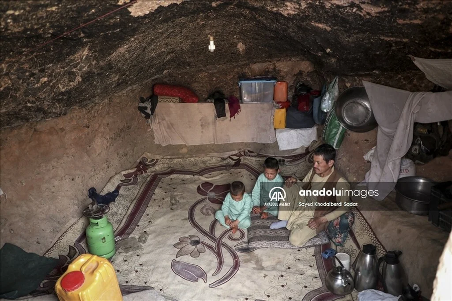 Cuộc sống đặc biệt của những người Afghanistan trong hang động ảnh 10