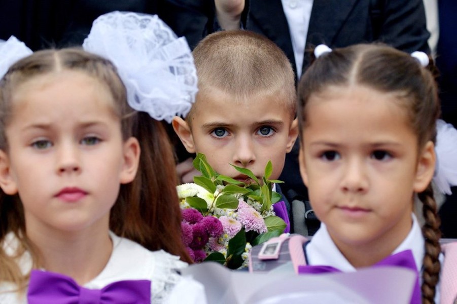 Chùm ảnh nước Nga tưng bừng kỷ niệm Ngày Tri thức