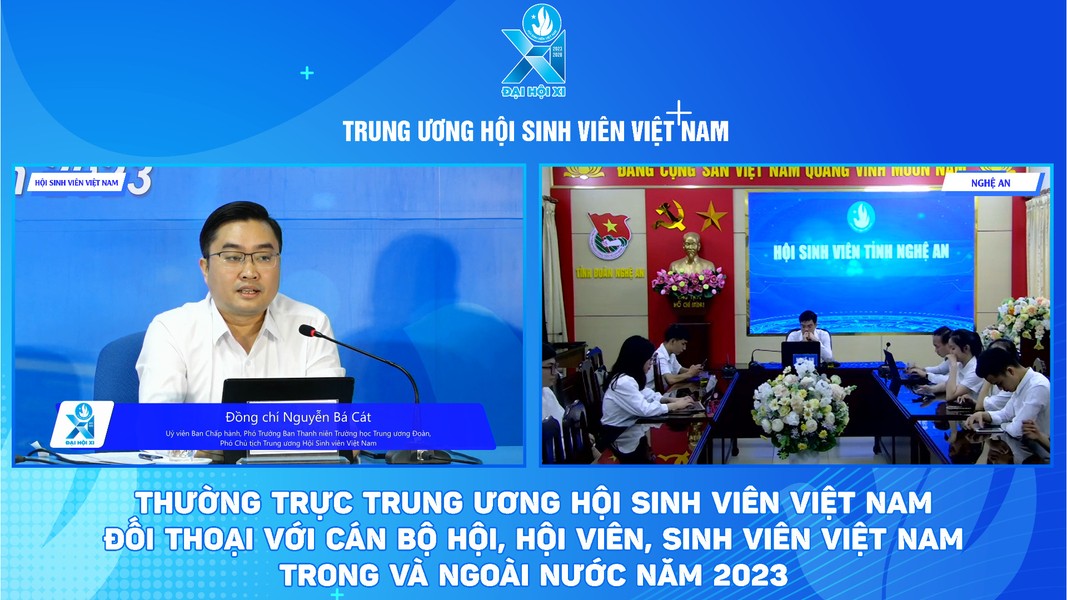 Trung ương Hội SVVN đối thoại SV Việt Nam trong và ngoài nước ảnh 8