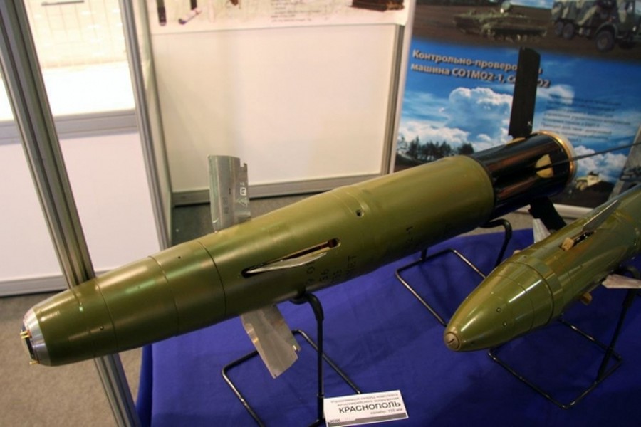 Hoàn thành thử nghiệm đạn Krasnopol đặc biệt dành cho UAV
