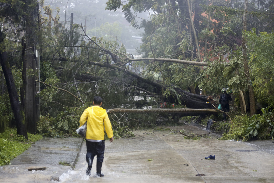 Chùm ảnh siêu bão Doksuri tàn phá Philippines