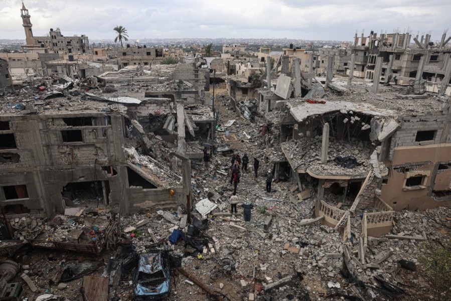 Sau lệnh ngừng bắn, người Palestine quyết xây dựng lại từ đống đổ nát 