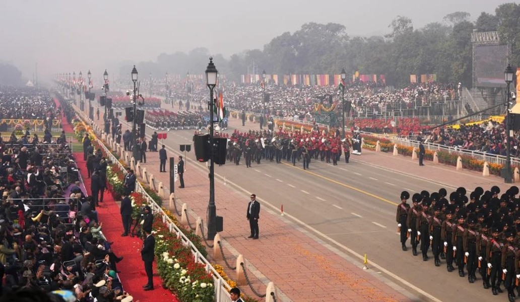 Ấn Độ thể hiện sức mạnh quân sự, di sản văn hóa nhân Ngày Cộng hòa 