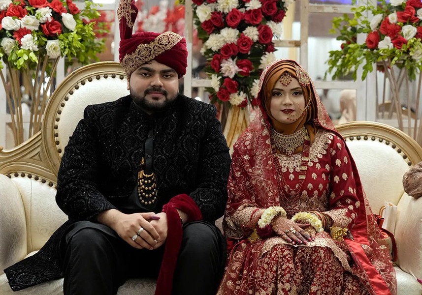 Chùm ảnh mùa cưới độc đáo ở Pakistan