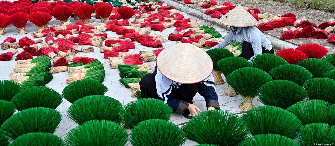 Hình ảnh làng hương Việt Nam trên báo nước ngoài