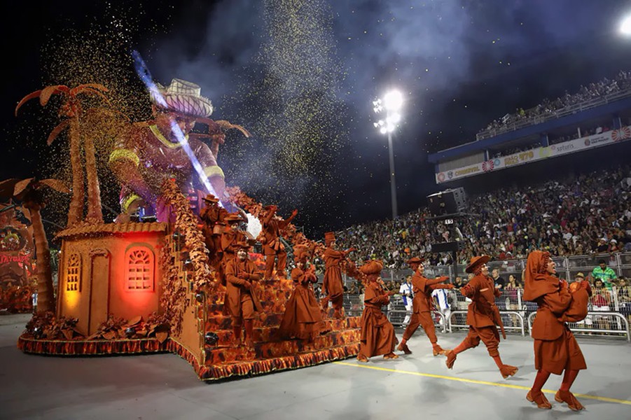 Chùm ảnh rực rỡ lễ hội hóa trang Carnival 2024 ở Brazil
