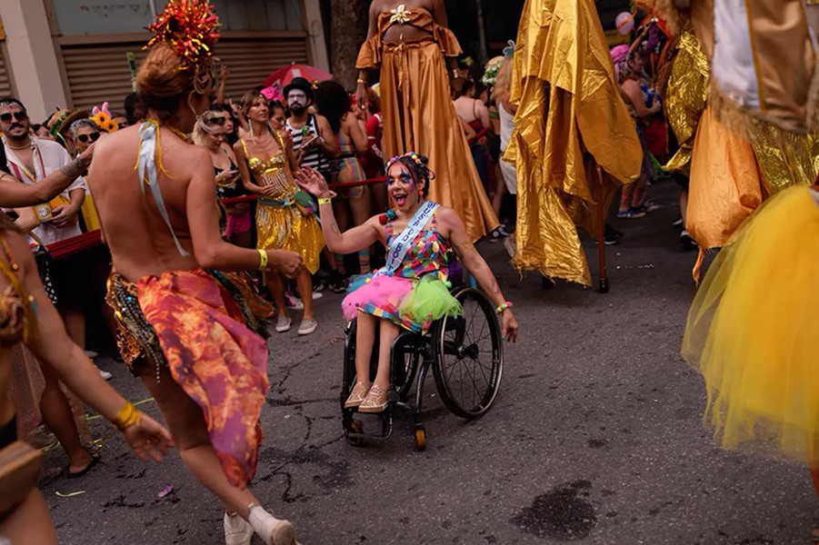 Chùm ảnh rực rỡ lễ hội hóa trang Carnival 2024 ở Brazil