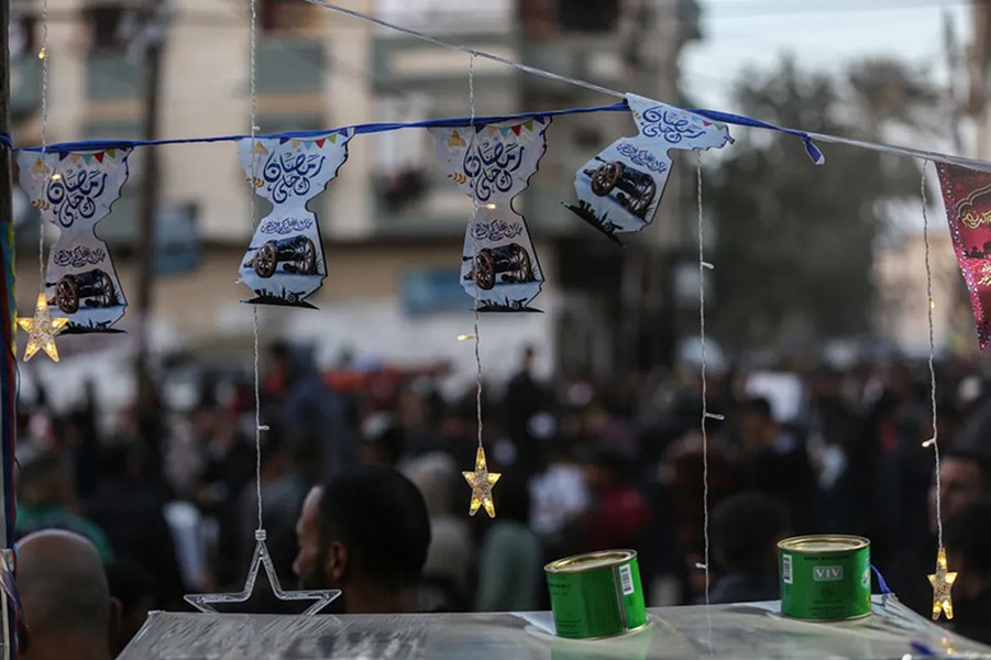 Chùm ảnh Ramadan buồn ở Gaza 