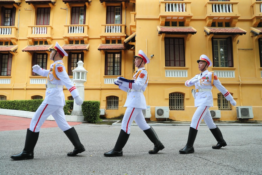 Lễ thượng cờ kỷ niệm 56 năm thành lập ASEAN