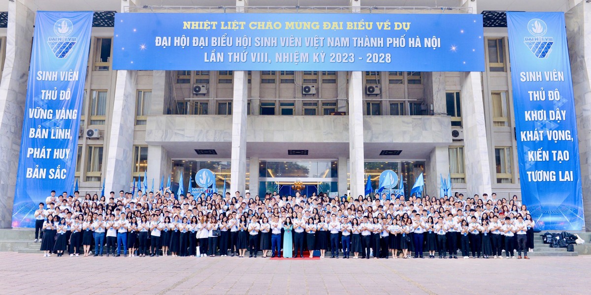 Khai mạc Đại hội Hội Sinh viên thành phố Hà Nội lần thứ VIII