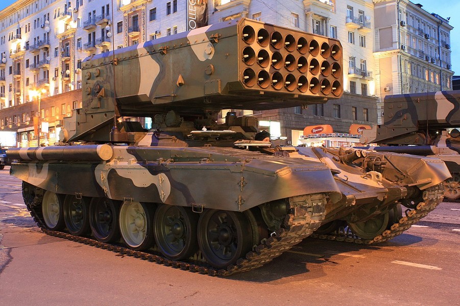 TOS-1A Solntsepek nâng cấp trở thành 'vũ khí chết người' 