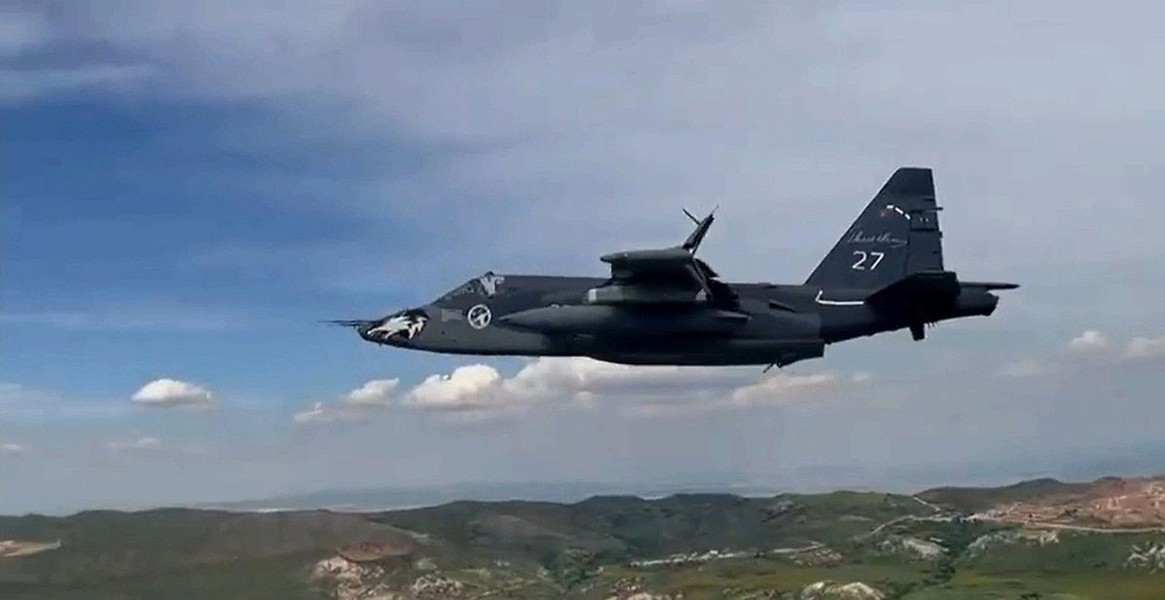 Su-25 Azerbaijan sử dụng vũ khí thông minh của Thổ Nhĩ Kỳ